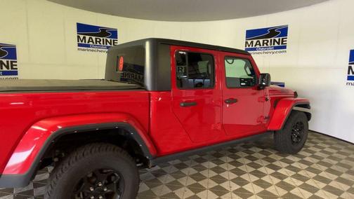 Firecracker Red Clearcoat 2021 Jeep Gladiator Willys 4x4