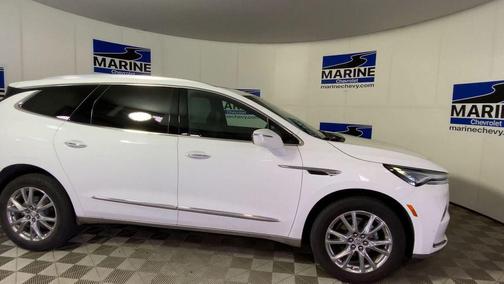 Summit White 2023 Buick Enclave Essence FWD