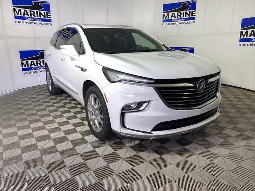 Summit White 2023 Buick Enclave Essence FWD