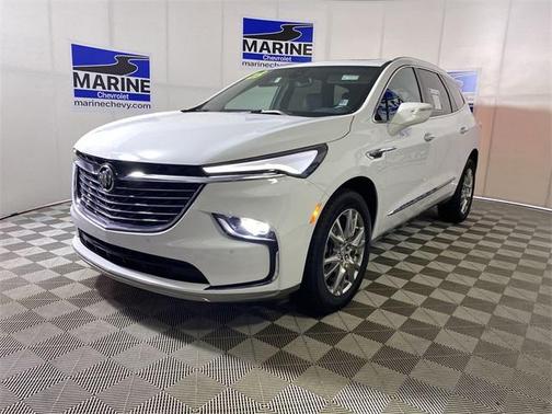 Summit White 2023 Buick Enclave Essence FWD
