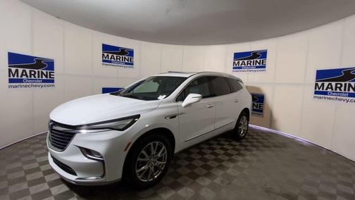 Summit White 2023 Buick Enclave Essence FWD