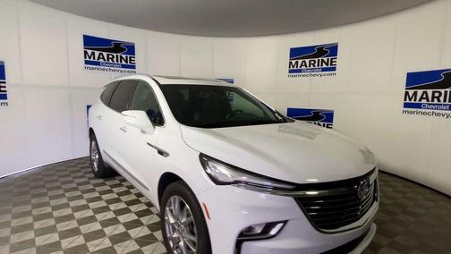 Summit White 2023 Buick Enclave Essence FWD