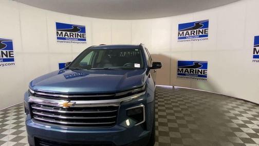 Lakeshore Blue Metallic 2024 Chevrolet Traverse LT
