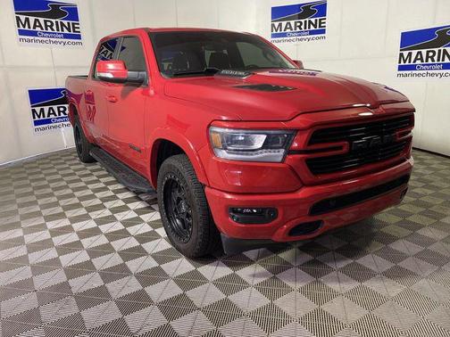 Flame Red Clearcoat 2021 RAM 1500 Laramie