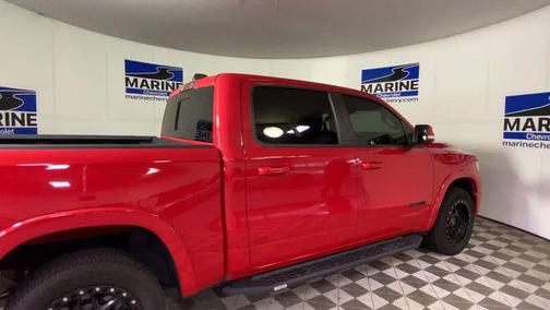 Flame Red Clearcoat 2021 RAM 1500 Laramie