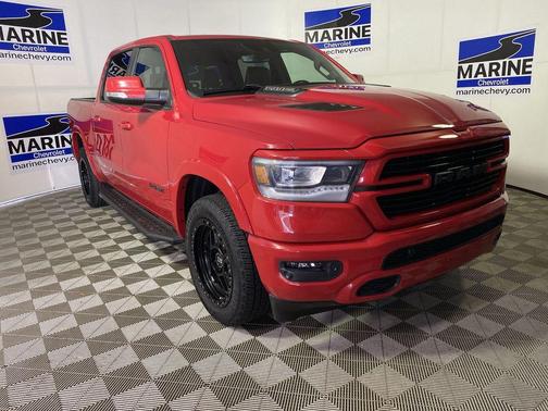 Flame Red Clearcoat 2021 RAM 1500 Laramie