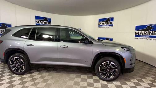 Moonstone Gray Metallic 2025 Buick Enclave Sport Touring