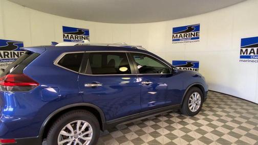 Caspian Blue 2018 Nissan Rogue SV