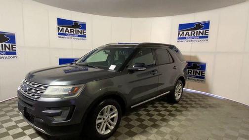 MAGNETIC METALLIC 2017 Ford Explorer XLT