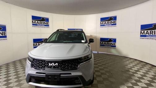 Wolf Gray 2023 Kia Sorento SX