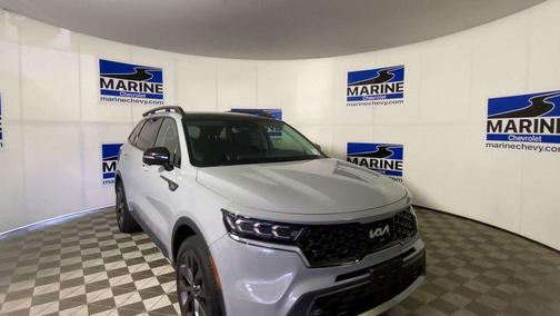 Wolf Gray 2023 Kia Sorento SX