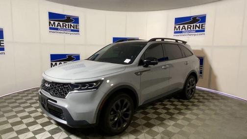 Wolf Gray 2023 Kia Sorento SX