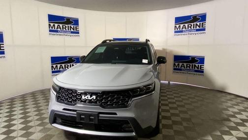 Wolf Gray 2023 Kia Sorento SX