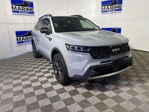 Wolf Gray 2023 Kia Sorento SX