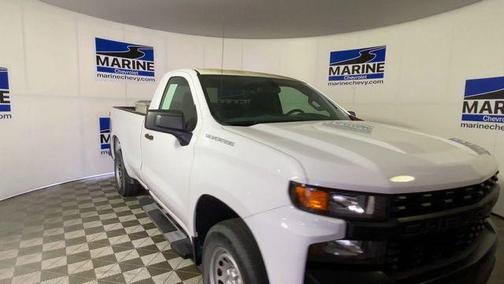 Summit White 2019 Chevrolet Silverado 1500 WT