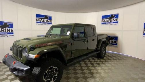 Sarge Green Clearcoat 2022 Jeep Gladiator Mojave 4x4