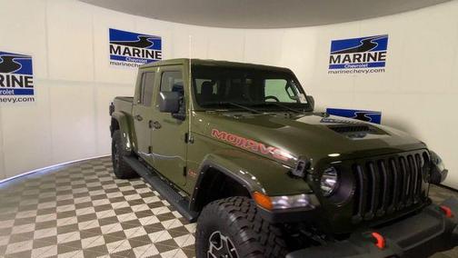 Sarge Green Clearcoat 2022 Jeep Gladiator Mojave 4x4