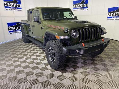 Sarge Green Clearcoat 2022 Jeep Gladiator Mojave 4x4