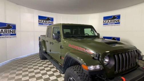 Sarge Green Clearcoat 2022 Jeep Gladiator Mojave 4x4
