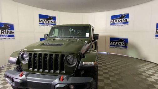 Sarge Green Clearcoat 2022 Jeep Gladiator Mojave 4x4