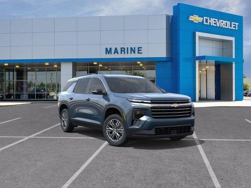 Lakeshore Blue Metallic 2026 Chevrolet Traverse LT