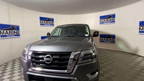 Gun Metallic 2023 Nissan Armada S 4WD