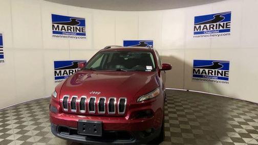 Deep Cherry Red Crystal Pearlcoat 2017 Jeep Cherokee Latitude