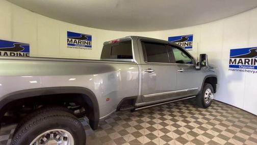 Sterling Gray Metallic 2024 Chevrolet Silverado 3500 High Country