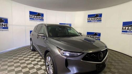 Liquid Carbon Metallic 2023 Acura MDX Advance Package