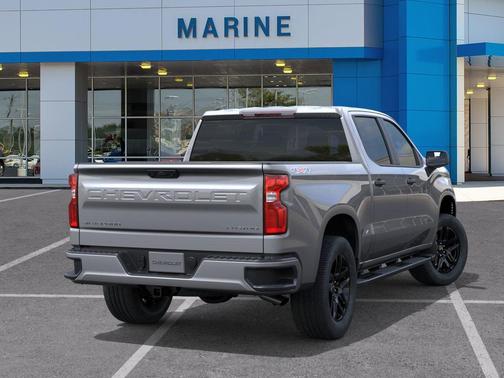 Sterling Gray Metallic 2026 Chevrolet Silverado 1500 Custom