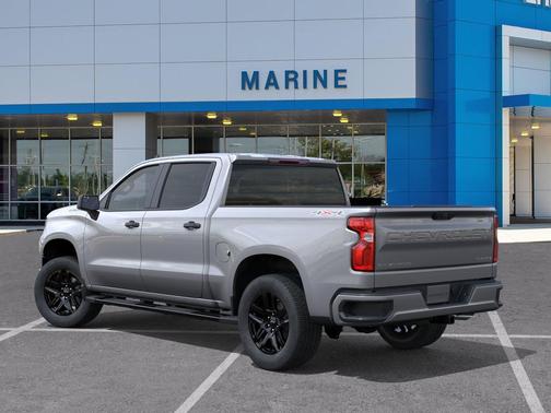Sterling Gray Metallic 2026 Chevrolet Silverado 1500 Custom