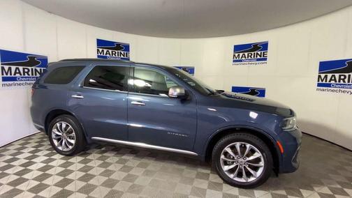 Reactor Blue Pearlcoat 2021 Dodge Durango Citadel AWD