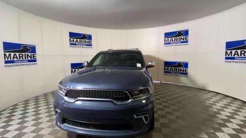 Reactor Blue Pearlcoat 2021 Dodge Durango Citadel AWD
