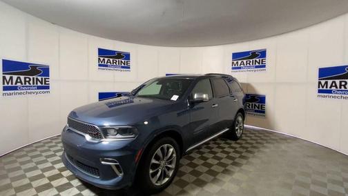 Reactor Blue Pearlcoat 2021 Dodge Durango Citadel AWD