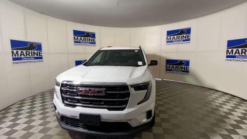 Summit White 2025 GMC Acadia AWD Elevation