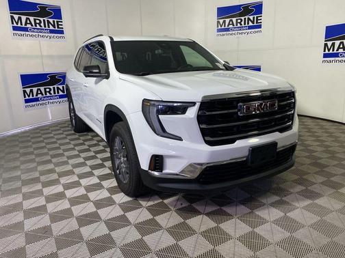 Summit White 2025 GMC Acadia AWD Elevation