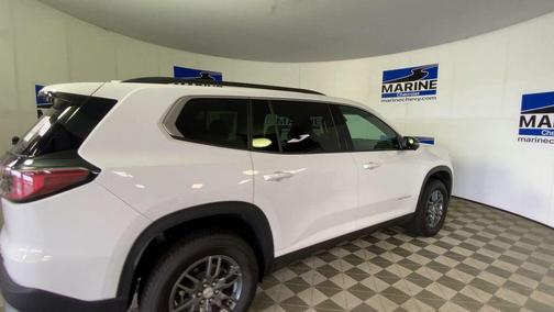 Summit White 2025 GMC Acadia AWD Elevation