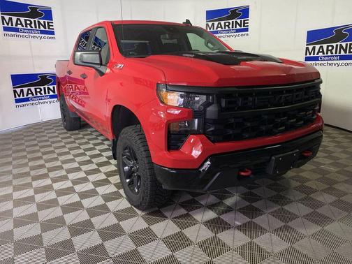 Red Hot 2024 Chevrolet Silverado 1500 Custom Trail Boss