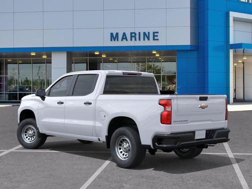 Summit White 2026 Chevrolet Silverado 1500 WT