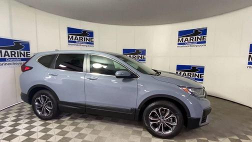 Sonic Gray Pearl 2022 Honda CR-V AWD EX