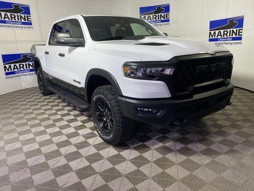 Bright White Clearcoat 2025 RAM 1500 Rebel