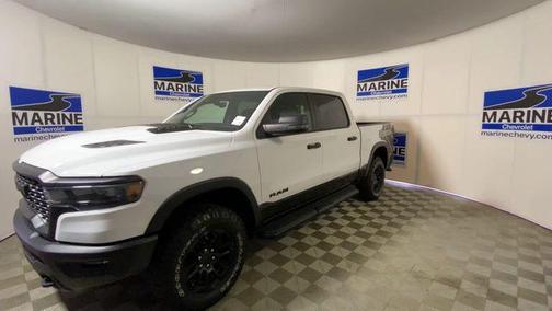 Bright White Clearcoat 2025 RAM 1500 Rebel
