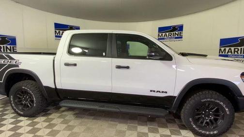 Bright White Clearcoat 2025 RAM 1500 Rebel