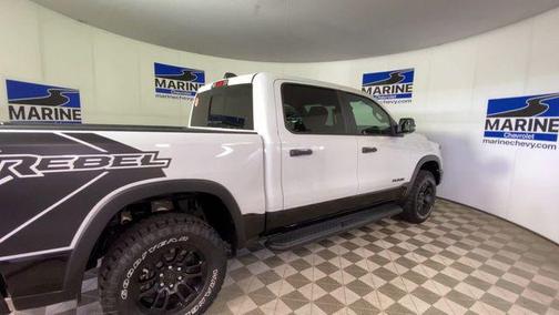 Bright White Clearcoat 2025 RAM 1500 Rebel