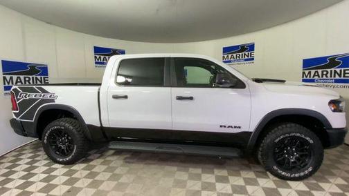 Bright White Clearcoat 2025 RAM 1500 Rebel