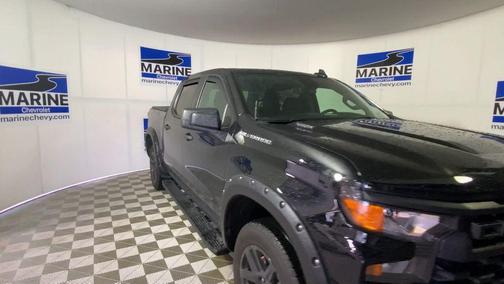 Black 2025 Chevrolet Silverado 1500 Custom