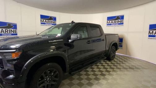 Black 2025 Chevrolet Silverado 1500 Custom