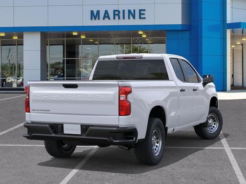 Summit White 2026 Chevrolet Silverado 1500 WT