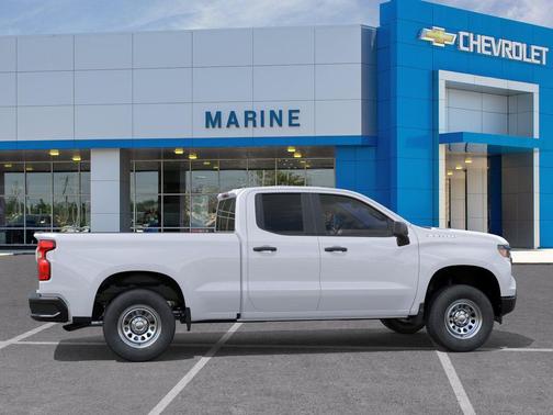 Summit White 2026 Chevrolet Silverado 1500 WT