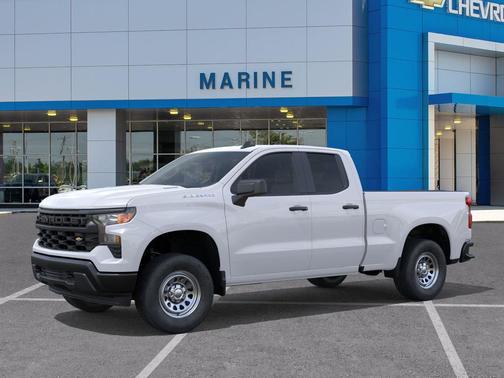Summit White 2026 Chevrolet Silverado 1500 WT